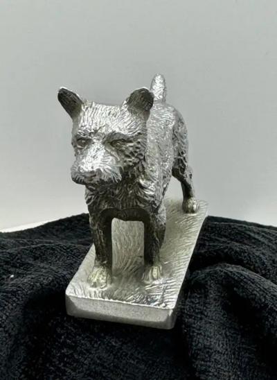 Louis Lejeune Norwich Terrier Hood Ornament