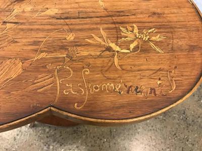 Louis Majorelle Art Nouveau Side Table
