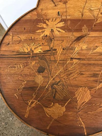 Louis Majorelle Art Nouveau Side Table