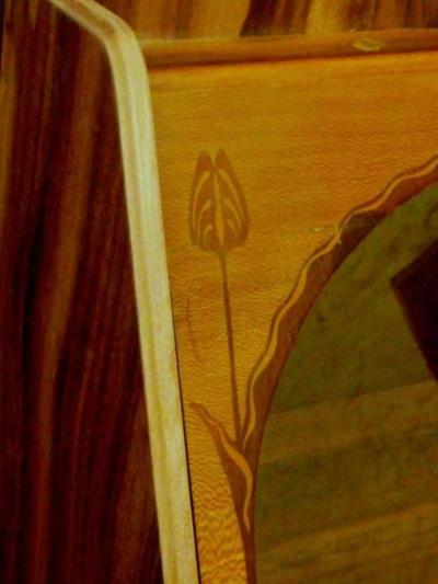 Louis Majorelle Louis Majorelle Cabinet with Wisteria Marquetry
