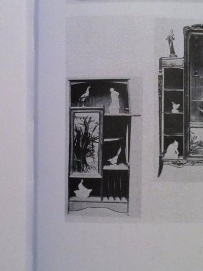 Louis Majorelle Louis Majorelle Cabinet with Wisteria Marquetry