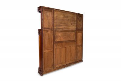 Louis Majorelle Louis Majorelle French Gilt Metal Mounted Monumental Display Cabinet Vitrine