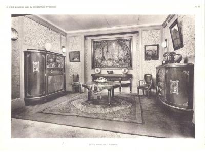 Louis Majorelle Louis Majorelle early Art Deco cabinet