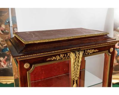 Louis Majorelle an Exceptional Quality French Ormolu and Vernis Martin Vitrine
