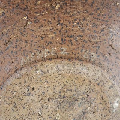 Louis Mendez Louis Mendez Very Large Earthtone Stoneware Bowl 