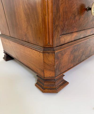 Louis Philippe Chest of Drawers with St Anne Black Marble Top circa 1850