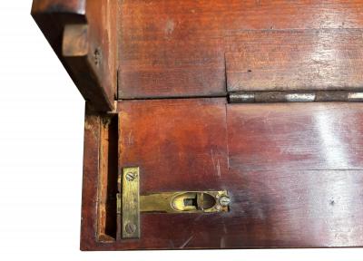 Louis Philippe Ebonized And Maple Commode