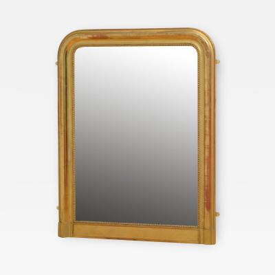 Louis Philippe French Giltwood Wall Mirror H131cm