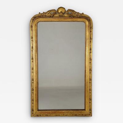 Louis Philippe Giltwood Mirror France or Italy circa 1850