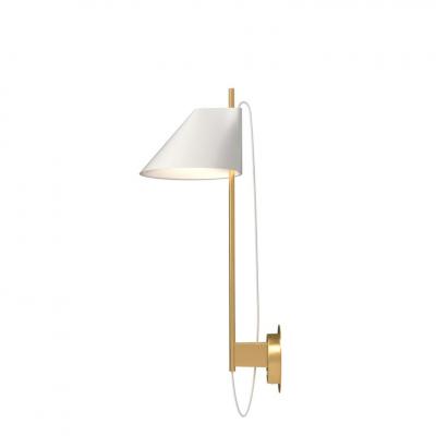 Louis Poulsen GamFratesi YUH Brass Marble Floor Lamp for Louis Poulsen