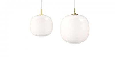 Louis Poulsen Large Vilhelm Lauritzen Radiohus Pendants for Louis Poulsen