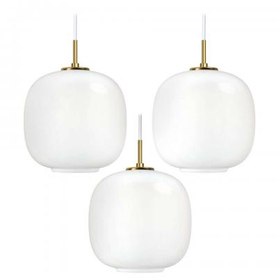 Louis Poulsen Large Vilhelm Lauritzen Radiohus Pendants for Louis Poulsen