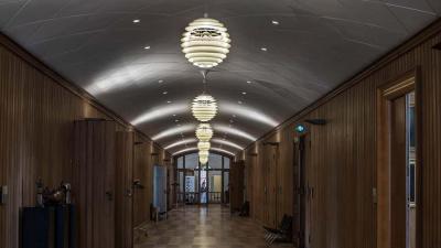 Louis Poulsen Monumental Poul Henningsen PH Louvre Suspension Lamp for Louis Poulsen