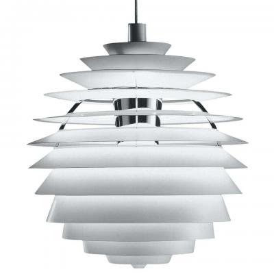 Louis Poulsen Monumental Poul Henningsen PH Louvre Suspension Lamp for Louis Poulsen