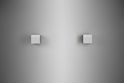 Louis Poulsen Pair of Model Kubuarmatur 38117 Wall Lamps for Louis Poulsen Denmark 1960s