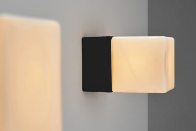 Louis Poulsen Pair of Model Kubuarmatur 38117 Wall Lamps for Louis Poulsen Denmark 1960s