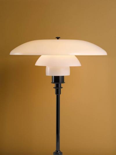 Louis Poulsen Poul Henningsen Brass and Glass PH 3 1 2 2 1 2 Table Lamp for Louis Poulsen