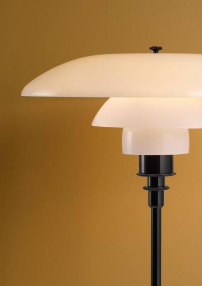 Louis Poulsen Poul Henningsen Brass and Glass PH 3 1 2 2 1 2 Table Lamp for Louis Poulsen