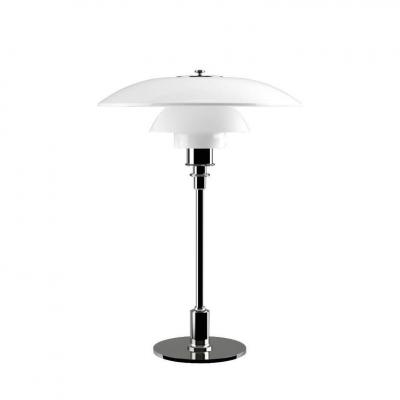Louis Poulsen Poul Henningsen Brass and Glass PH 3 1 2 2 1 2 Table Lamp for Louis Poulsen