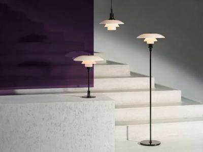 Louis Poulsen Poul Henningsen Brass and Glass PH 3 1 2 2 1 2 Table Lamp for Louis Poulsen