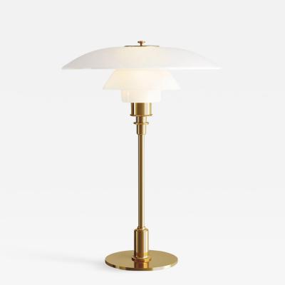 Louis Poulsen Poul Henningsen Brass and Glass PH 3 1 2 2 1 2 Table Lamp for Louis Poulsen
