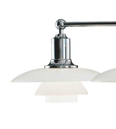 Louis Poulsen Poul Henningsen PH 2 1 Stem Fitting Chandelier for Louis Poulsen