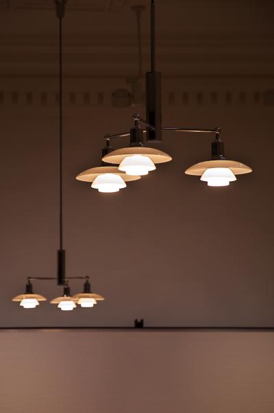Louis Poulsen Poul Henningsen PH 2 1 Stem Fitting Chandelier for Louis Poulsen