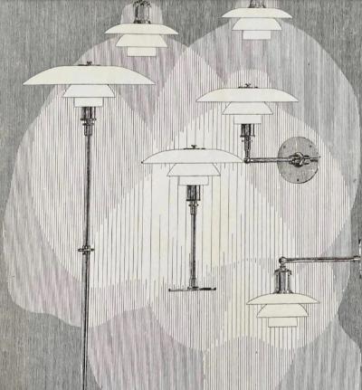 Louis Poulsen Poul Henningsen PH 3 3 Pendant Lamp for Louis Poulsen