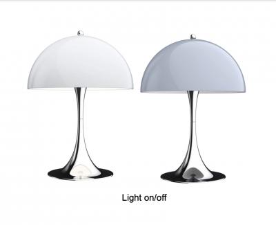 Louis Poulsen Verner Panton Panthella 320 Table Lamp for Louis Poulsen in Gray