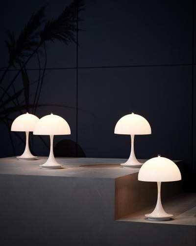 Louis Poulsen Verner Panton Panthella Portable Table Lamp for Louis Poulsen