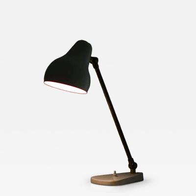 Louis Poulsen Vilhelm Lauritzen Table Lamp in Brass and Lacquer by Louis Poulsen 1950s