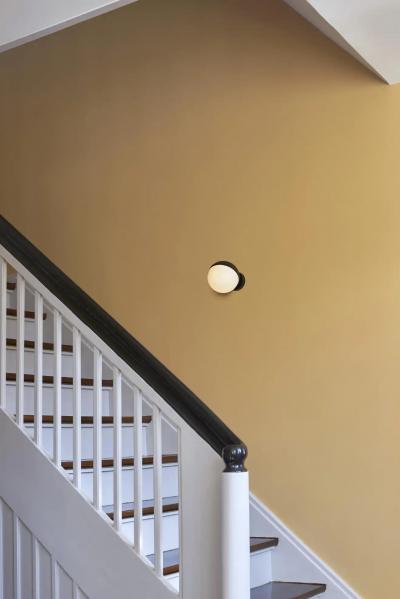 Louis Poulsen Vilhelm Lauritzen VL Studio Brass and Glass Wall Lamp for Louis Poulsen