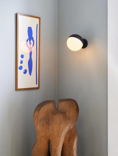 Louis Poulsen Vilhelm Lauritzen VL Studio Brass and Glass Wall Lamp for Louis Poulsen