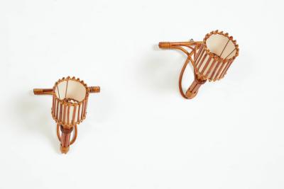 Louis Sognot LOUIS SOGNOT BAMBOO SCONCES