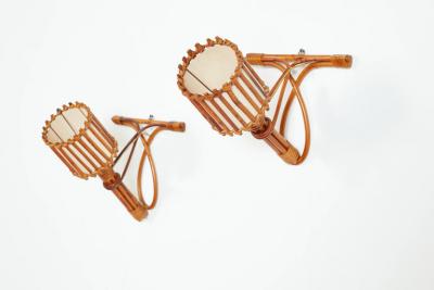 Louis Sognot LOUIS SOGNOT BAMBOO SCONCES