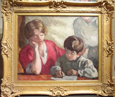 Louis Valtat Portrait de famille Valtat La Dictee 