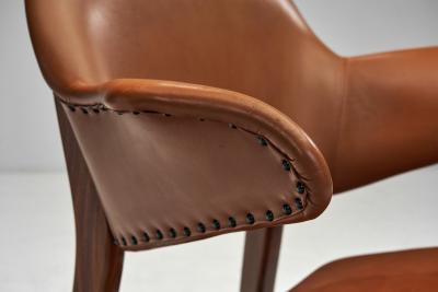 Louis Van Teeffelen Pair of Louis van Teeffelen Penguin Armchairs for W B The Netherlands 1960s