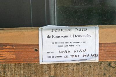 Louis Vivin Le pont des Arts