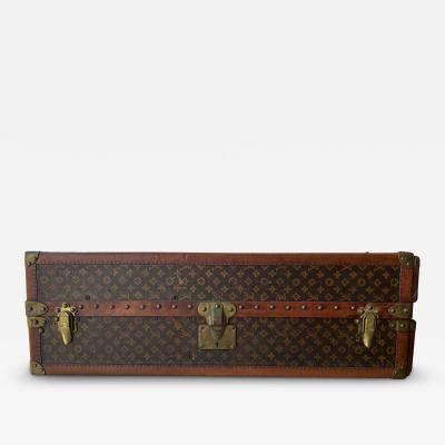 Louis Vuitton A Fabulous 1920s Louis Vuitton Wardrobe Steamer Stencil Monogram Trunk