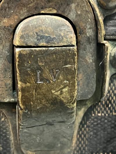 Louis Vuitton ANTIQUE LOUIS VUITTON DAMIER STEAMER TRUNK