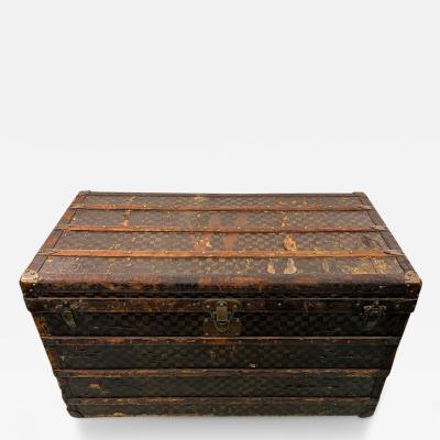 Large-Sized Antique 19th Century Louis Vuitton Steamer Trunk