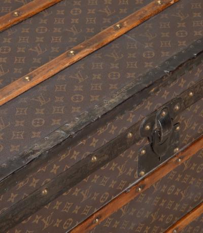 Louis Vuitton Early 20th Century Louis Vuitton Courier Trunk