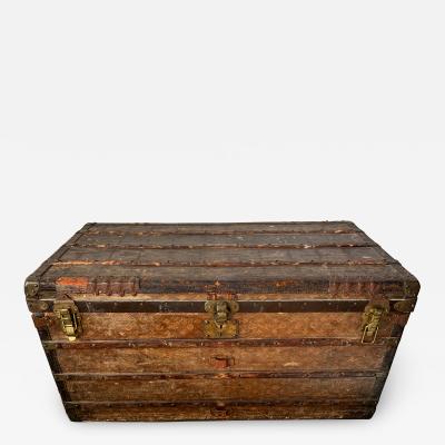 Early Louis Vuitton Steamer Trunk, Circa 1910