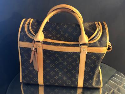 Louis Vuitton Louis Vuitton Dog Carrier 40 Monogram Canvas Luggage Bag