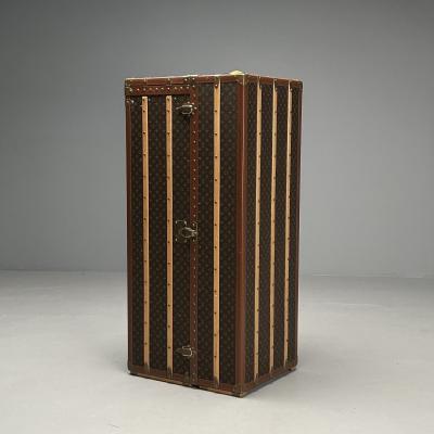 Louis Vuitton Louis Vuitton Large Steamer Trunk Monogram Canvas Leather Special Order