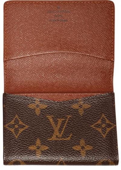 Louis Vuitton Louis Vuitton Monogram Coated Canvas Flap Card Case