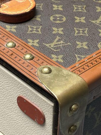 Louis Vuitton Louis Vuitton Steamer Trunk Monogram Canvas Leather Special Order