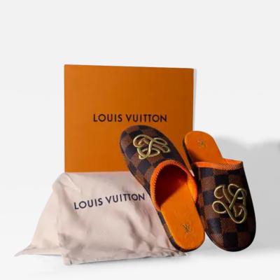 Louis Vuitton Louis Vuitton Will We Pharell Palace Slipper Damier Pop Mens