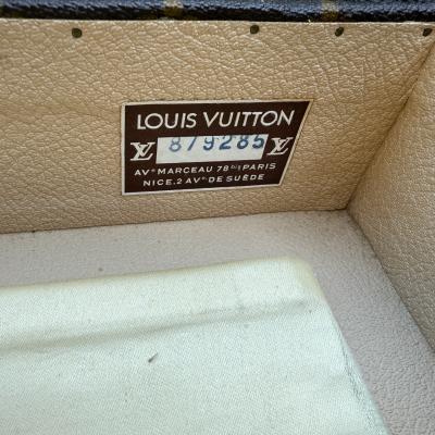 Louis Vuitton Rare Suitcase By Louis Vuitton 1960s