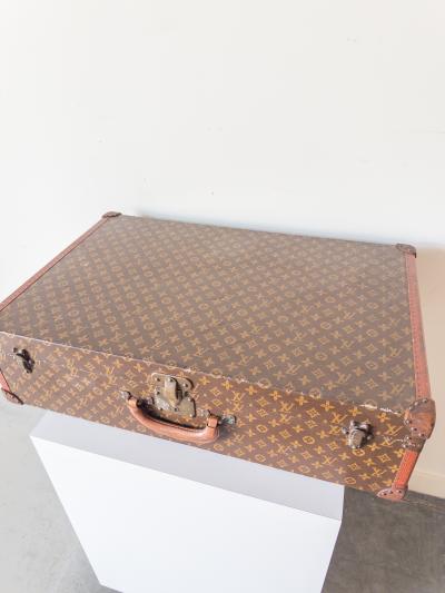 Louis Vuitton Suitcase Louis Vuitton Alzer 80 Monogram Canvas France 1970s